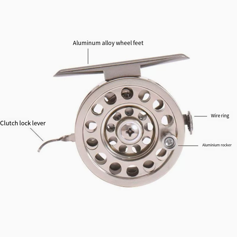 รอกตกปลาอลูมิเนียมอัลลอยด์ CNC - Ice Fishing Line บทวิจารณ์และราคา