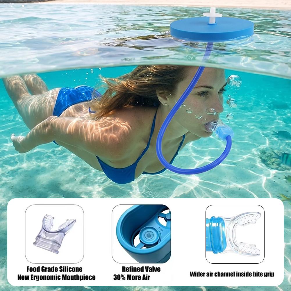 ท่อหายใจซิลิโคนสำหรับดำน้ำสำหร - Saltwater Line บทวิจารณ์และราคา