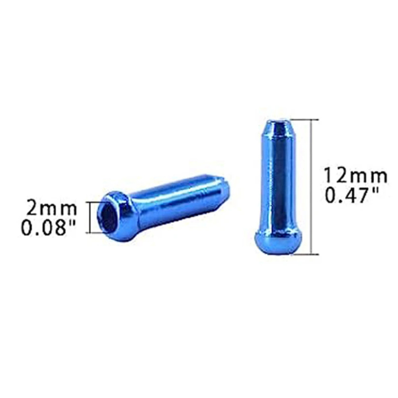 50/100pcs จักรยานสาย End CAPS  - Tippet Line บทวิจารณ์และราคา