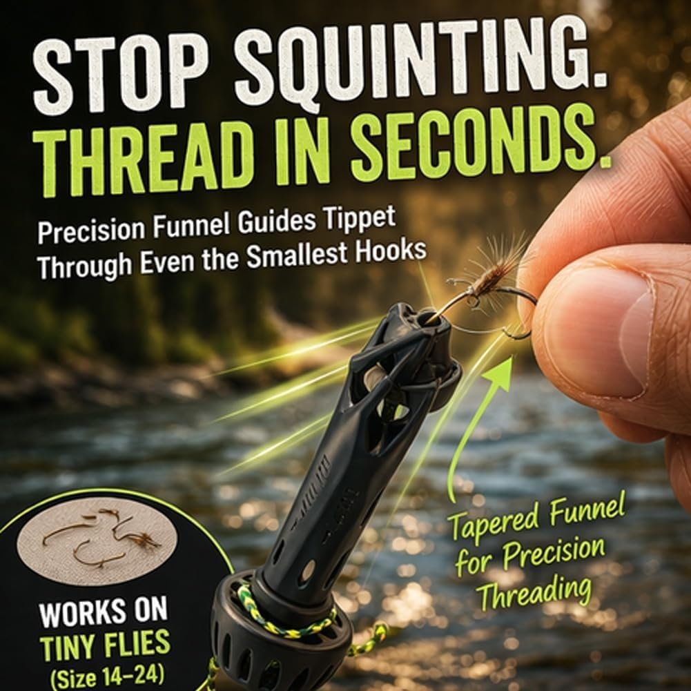 เครื่องมือร้อยสายแม่เหล็กแบบพก - Fishing Line Winder บทวิจารณ์และราคา