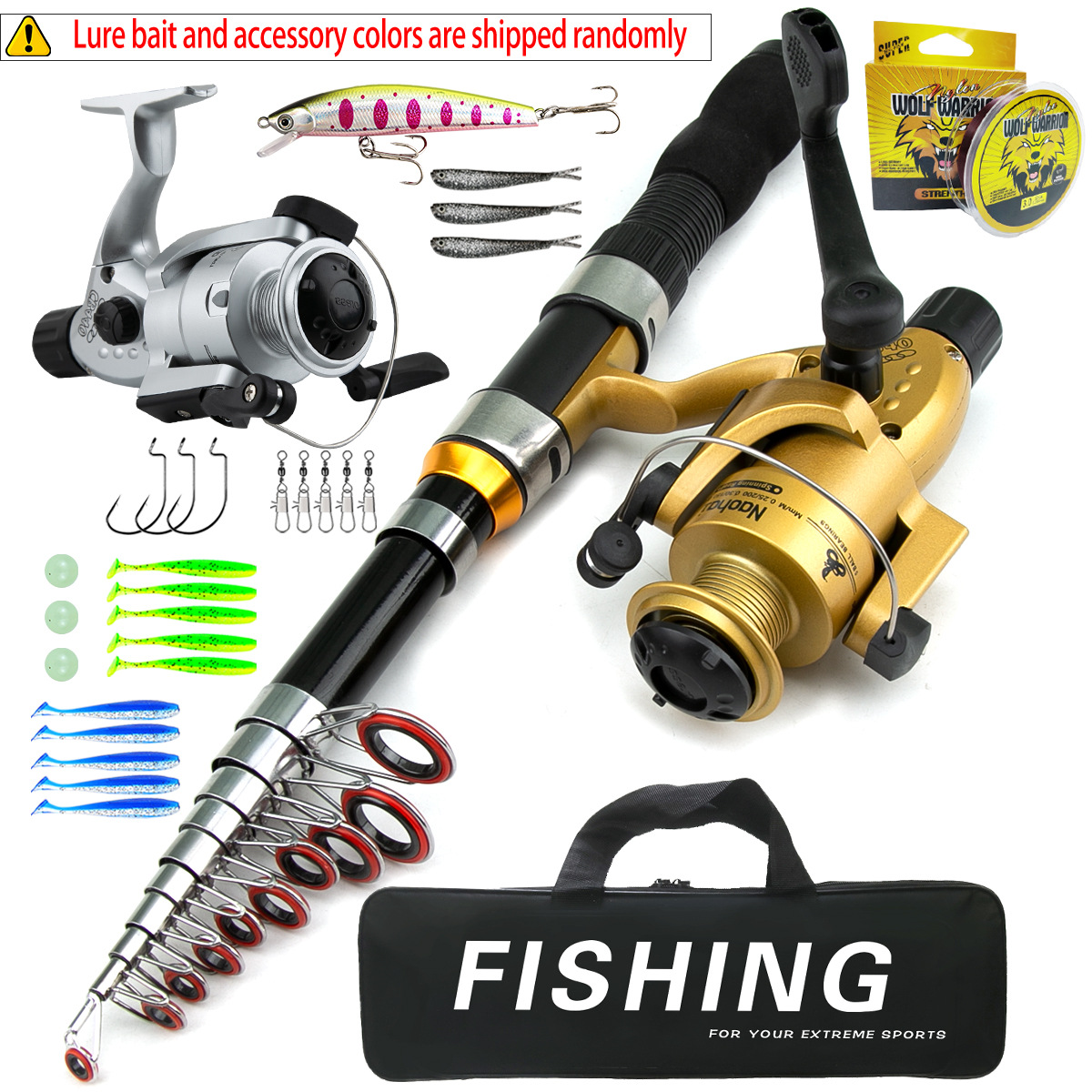 ชุดคันเบ็ดตกปลาแบบพกพา ขนาด 1. - Freshwater Line บทวิจารณ์และราคา
