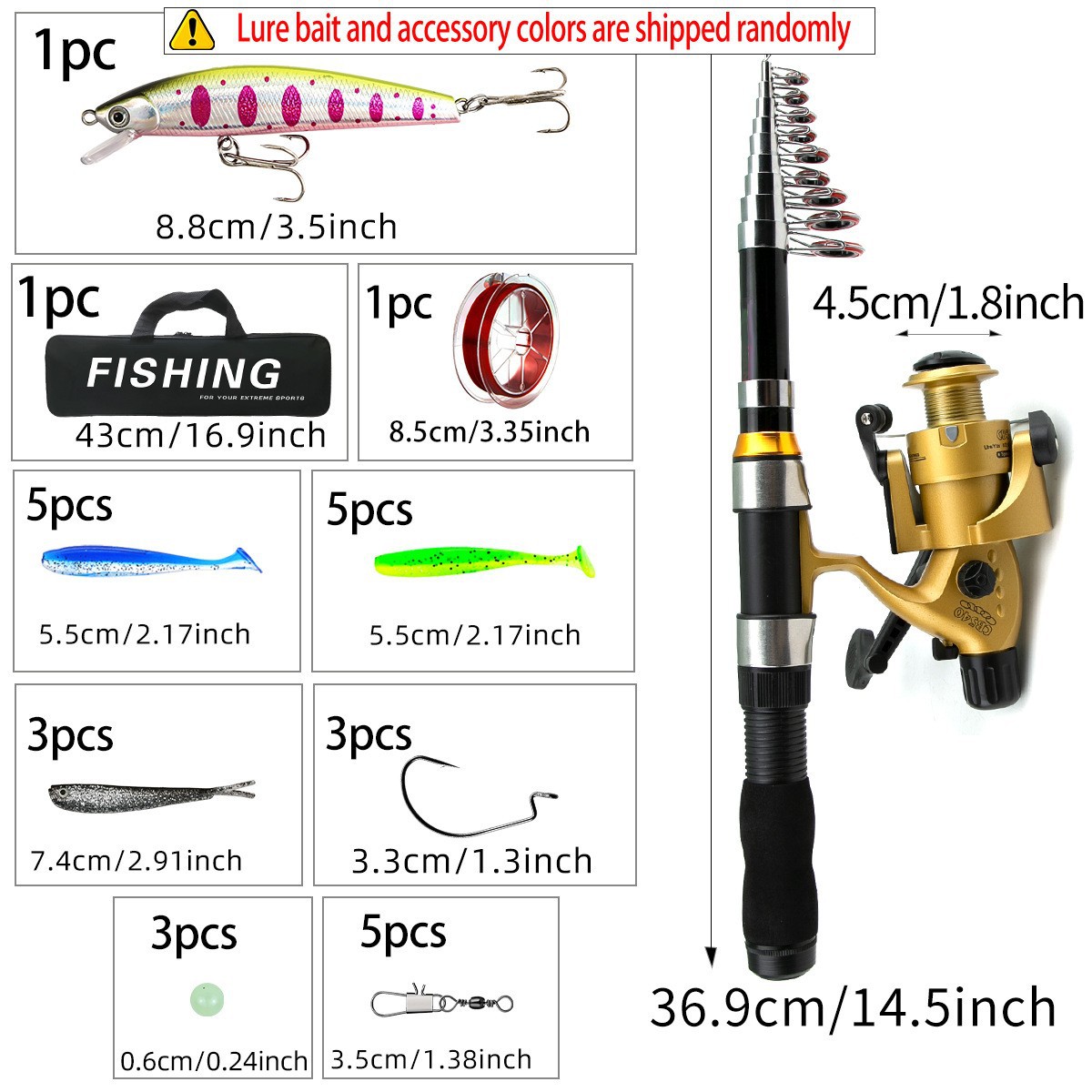 ชุดคันเบ็ดตกปลาแบบพกพา ขนาด 1. - Freshwater Line บทวิจารณ์และราคา