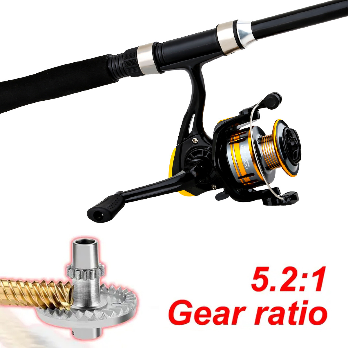 ชุดคันเบ็ดและรอกตกปลาแบบคอมโบ  - Freshwater Line บทวิจารณ์และราคา