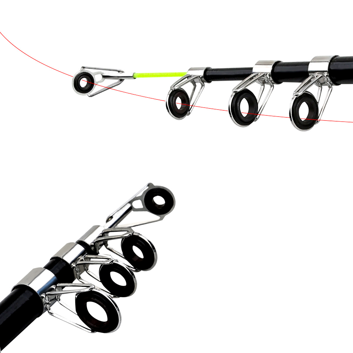 ชุดคันเบ็ดและรอกตกปลาแบบคอมโบ  - Freshwater Line บทวิจารณ์และราคา