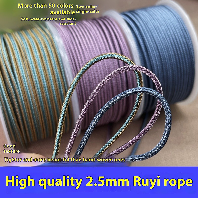 10 M/ม้วน 2.5 มม.ทูโทนสีถักผ้า - Braided Line บทวิจารณ์และราคา