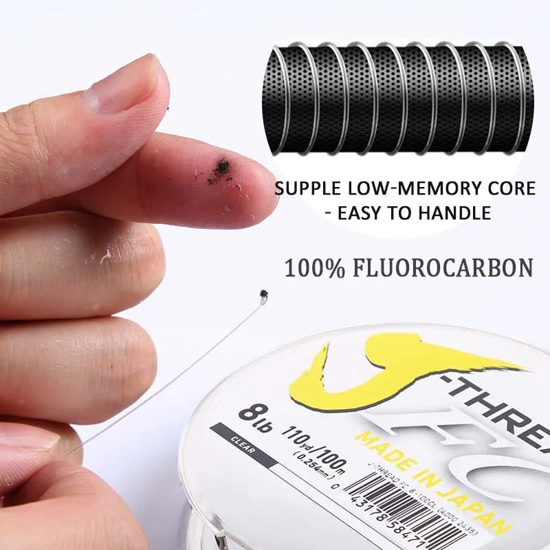 DaiwaJ-Fluoro Fluorocarbon Lea - Fluorocarbon Line บทวิจารณ์และราคา