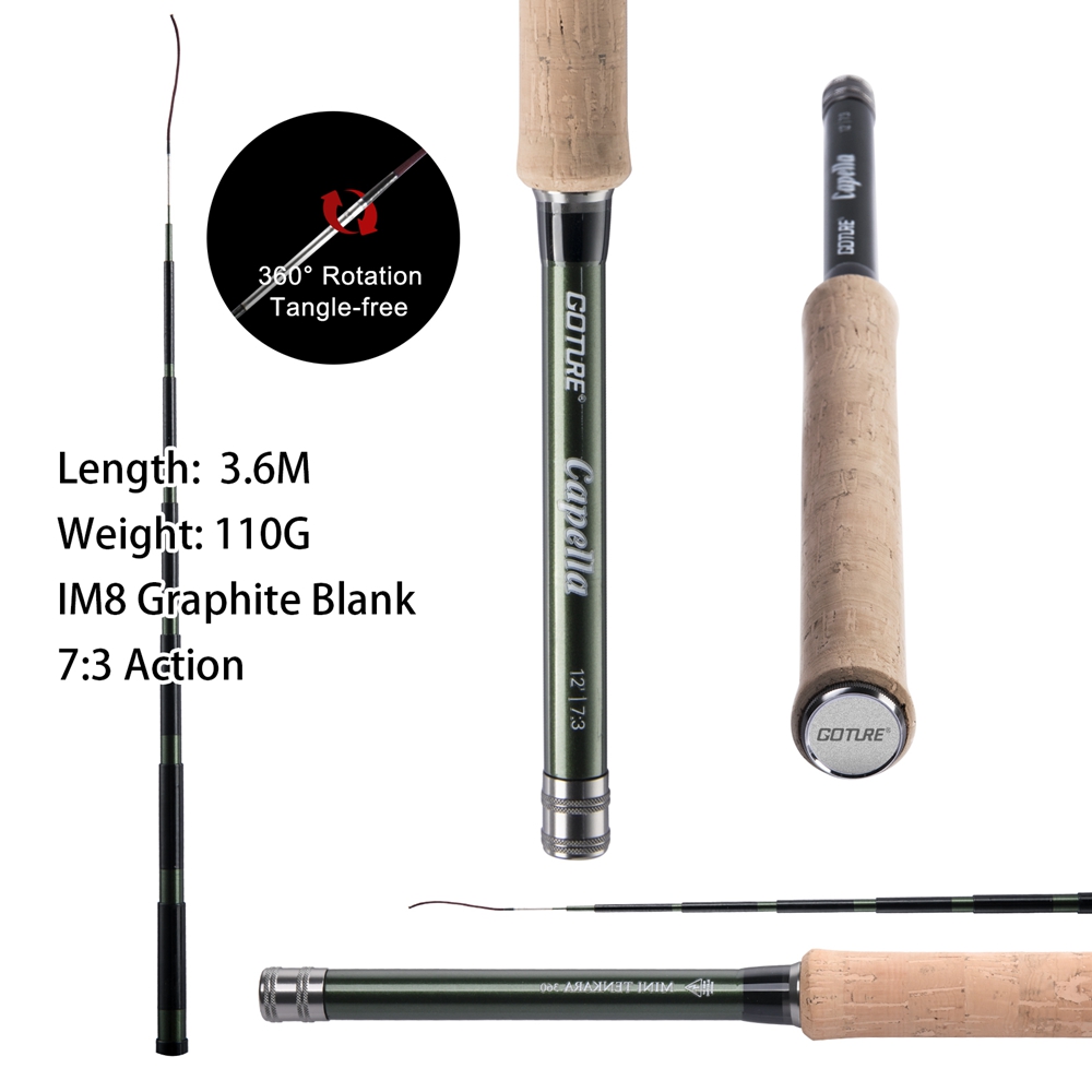 Goture Tenkara Fly Fishing Rod - Saltwater Line บทวิจารณ์และราคา