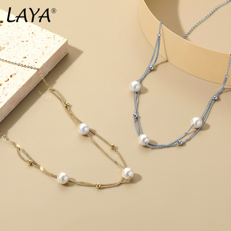 LAYA Minimalist เปลือกหอยมุก M - Freshwater Line บทวิจารณ์และราคา
