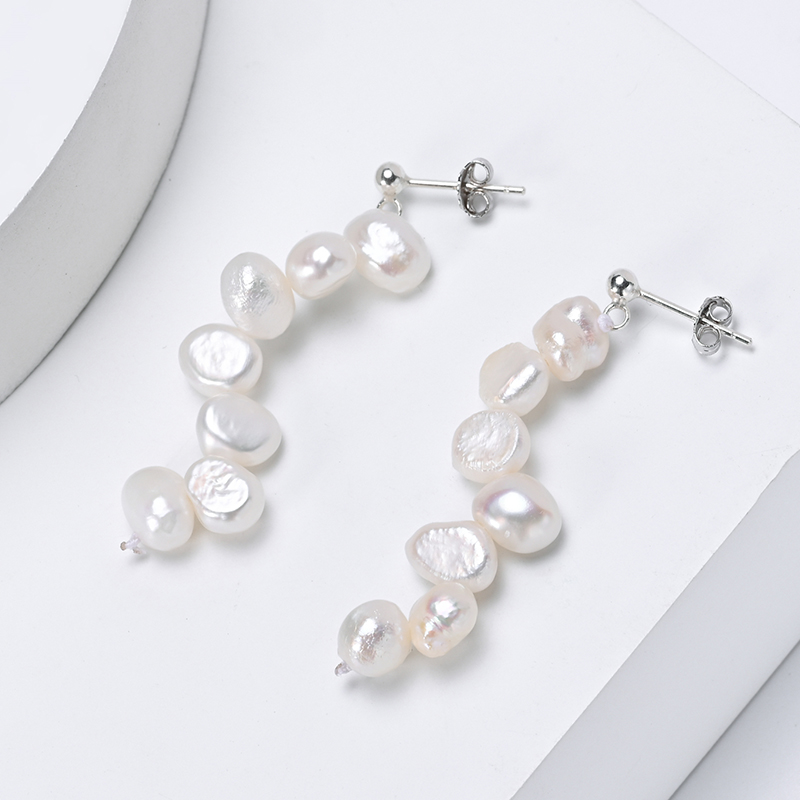 HENGSHENG 5-6 มม.น้ําจืดสีขาวม - Freshwater Line บทวิจารณ์และราคา