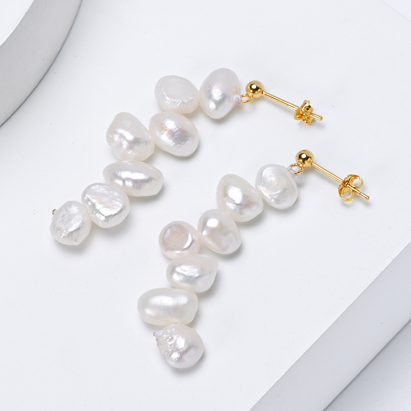 HENGSHENG 5-6 มม.น้ําจืดสีขาวม - Freshwater Line บทวิจารณ์และราคา