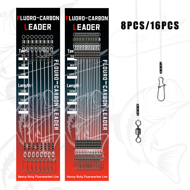 สายลีดเดอร์ฟลูออโรคาร์บอน 8/16 - Fluorocarbon Line บทวิจารณ์และราคา